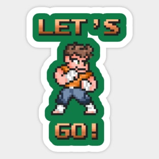 Let's Go! Sticker